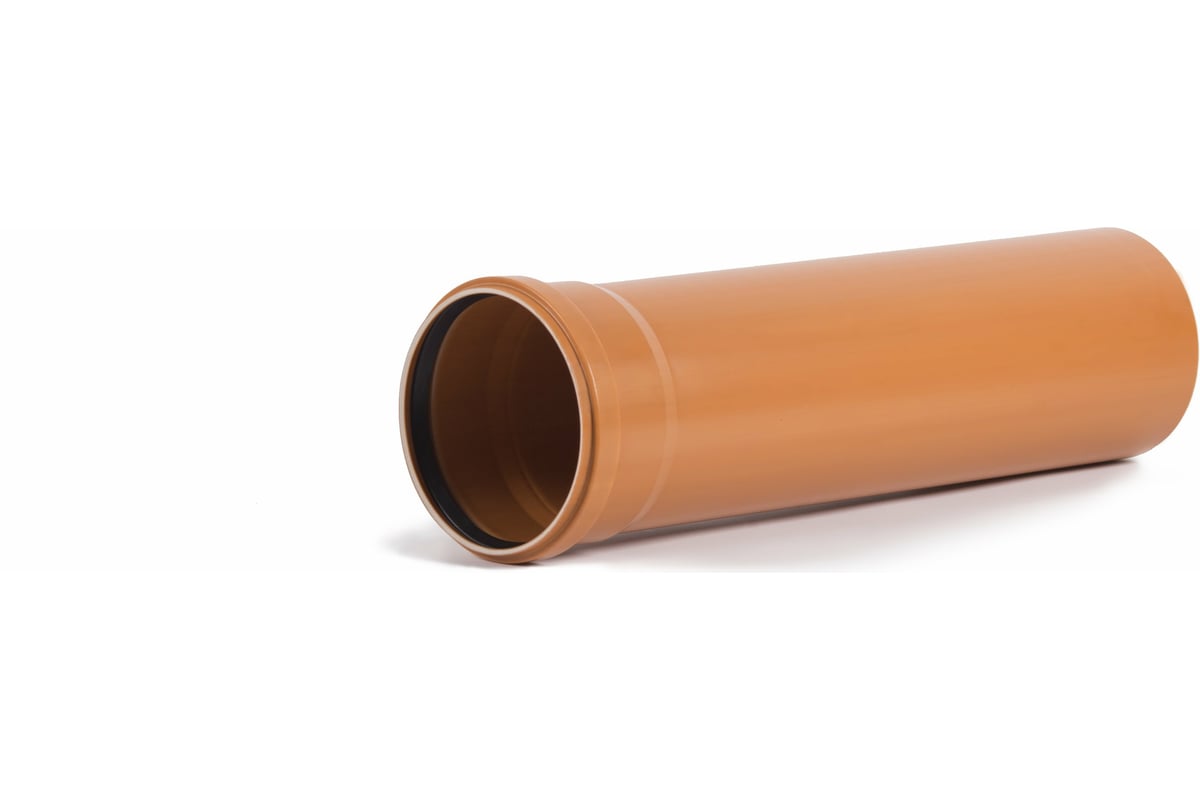 Труба ХЕМКОР НПВХ, наружная канализация, SN 4, 315x6140 мм 1491081 ...