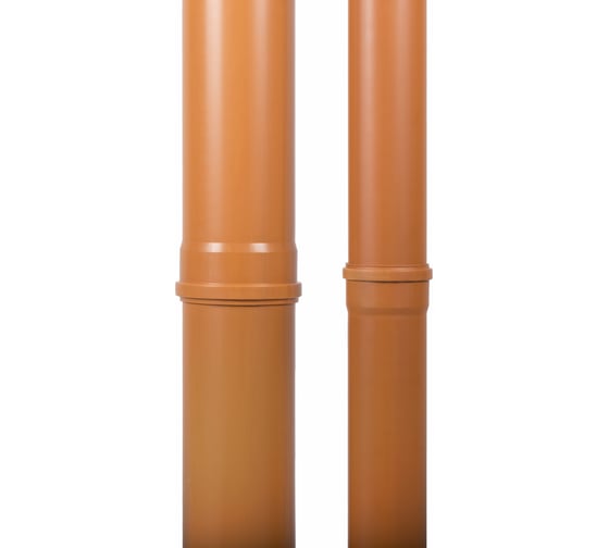 Труба ХЕМКОР НПВХ, наружная канализация, SN 4, 160x4000 мм 1491066
