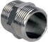 Ниппель DN.ru НР-НР-304 3/8 Ду10 Ру20, нержавеющая сталь НР/НР BSPT D270-20249 1