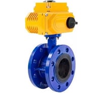 Затвор дисковый поворотный DN.ru GGG40-304-EPDM-2W-F-H Ду125 Ру16 фланцевый эл.привод QT-030 380В с моментной муфтой 380В D050-92235