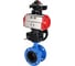 Затвор дисковый поворотный DN.ru GGG50-GGG40-EPDM Ду150 Ру16 с пн.приводом SA-140 и пн.распред PND2-S1EM-52-1NC-J08-24VDC NAMUR D050-90986 1