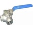 Кран шаровой DN.ru 316-316-PTFE-SP-3T-T-ISO-H Ду25 Ру63 ZGY с ISO фланцем и рукояткой D160-80237 1
