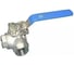 Кран шаровой DN.ru 316-316-PTFE-SP-T-ISO-H WDVF Ду25 Ру63 3-ходовой Т-тип, ВР, с ISO-фланцем и рукояткой D160-78483 1