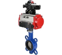 Затвор дисковый DN.ru GGG50-GGG40-EPDM Ду150 Ру16 EPDM, пн.привод SA-140, пн.распред PND1-S2EM-52-2-T08-220VAC, БКВ LSB-210-02NM12-220/24, БПВ APU1-10-40-V08 D050-90998