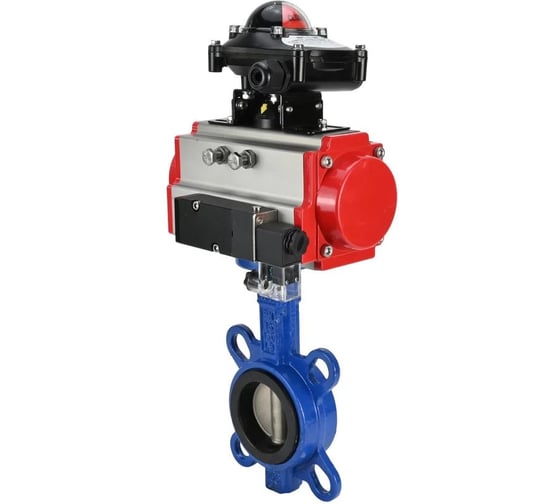 Затвор дисковый DN.ru GGG50-GGG40-EPDM Ду150 Ру16 EPDM, пн.привод SA-140, пн.распред PND1-S2EM-52-2-T08-220VAC, БКВ LSB-210-02NM12-220/24, БПВ APU1-10-40-V08 D050-90998