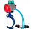 Затвор дисковый поворотный DN.ru WCB-WCB-PTFE-PTFE-Fb-H Ду80 Ру16 с пн.прив SA-105, пн.расп PND1-S2EM-52-2-T08-220VAC и МППП-200 D050-92093 1