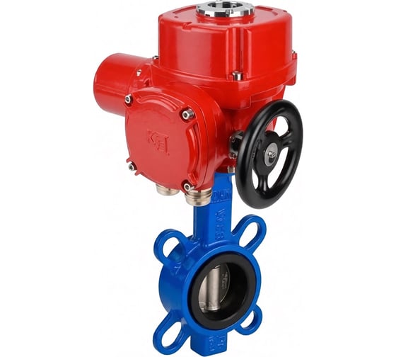 Затвор дисковый поворотный DN.ru WCB-316L-VITON Ду65 Ру16, эл.привод QT-W (M) EX-005 220В D050-93960