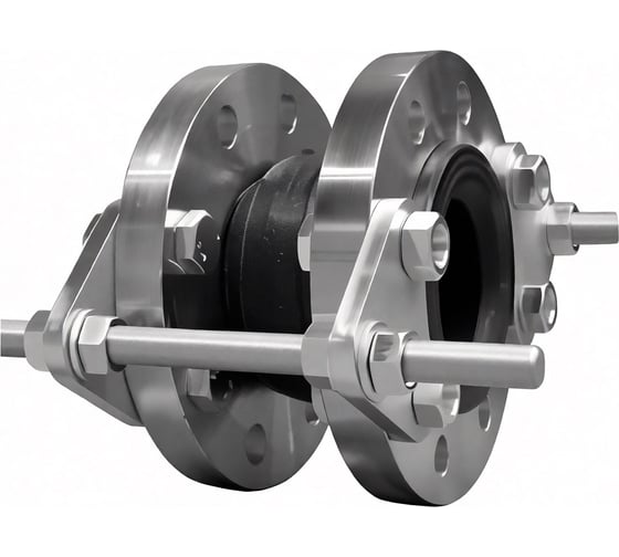 Компенсатор резиновый DN.ru EPDM-Sz-F Ду300 Ру25, фланц., со скользящими фланцами, огр. хода D140-02499