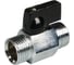 Мини-кран шаровый BYR PEX 1/2 MM с ручкой 9291В 1
