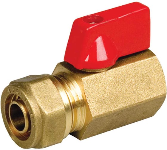Мини-кран компрессионный BYR PEX с внутренней резьбой 1/2 x 16 (2.2) 9210