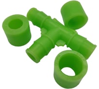 Тройник BYR PEX БИР ПЕКС Оптима 20 (2.0) x 20 (2.0) x 20 (2.0) + гильзы 20 (2.0) (3 комплекта) 5651-0