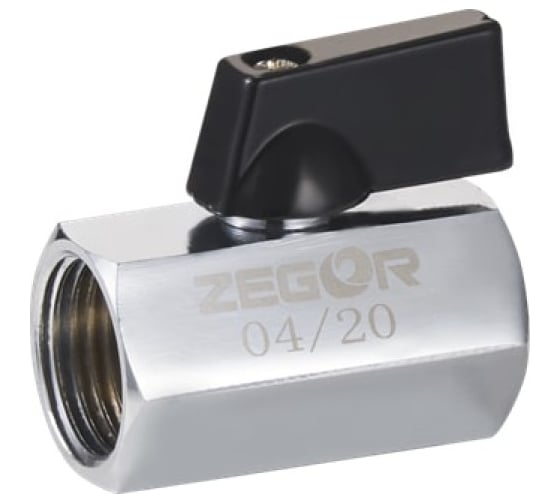 Мини кран шаровой Zegor 1/2 (г/г) FM01