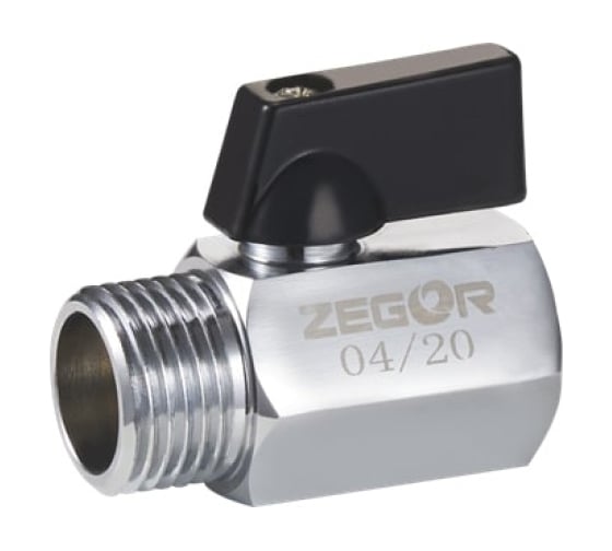 Мини кран шаровой Zegor 1/2 (г/ш) FM02