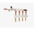 Коллекторный узел двухконтурный SANEXT COMBIN нержавеющая сталь, ДУ25 ВР1 НР 3/4 8 отвод ТП + Ч насос + 7 отвод РАД 8528-H44-4-7 5
