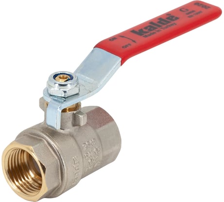 Шаровой кран KALDE полнопроходной, 1 вн/вн, ручка рычаг 0KV4822