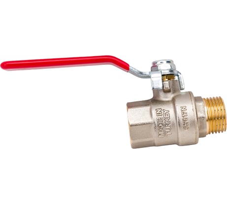 Шаровой кран KALDE полнопроходной, 1/2 вн/нар, ручка рычаг 0KV4804