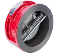 Обратный клапан REON красный, межфланцевый Ду125 тип RSV30 (PN16, Тmax=130С, диск AISI304) 125RSV30RED-T