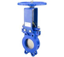 Шиберная задвижка REON тип RSV08 Ду 50 (PN16, корпус GGG40, диск AISI304, уплотнение NBR, штурвал) 050RSV08-16-GGG40-SS304-NBR-H