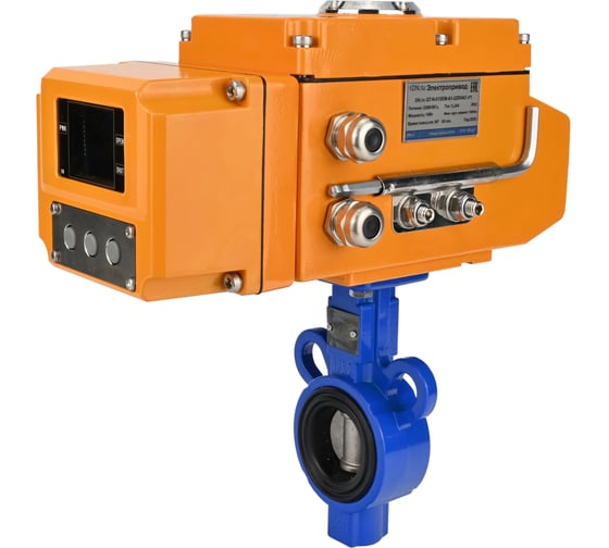 Затвор DN.ru AL-316L-EPDM-2W-Fb-ISO-H Ду25/32 Ру16, с QT-005-220В-0-10В-HARK D050-89095