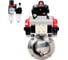 Затвор DN.ru 304-304-Sil-2W-W-H Ду65 Ру10, с пневмоприводом SA-083, пневмораспределитель PND1-T08-220VAC NAMUR, БКВ LSB-410, БПВ D050-122485 1