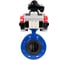 Затвор DN.ru GGG40-304-EPDM-2W-F-H Ду200 Ру16, с пневмоприводом SA-210, пневмораспределитель PND1-T08-220VAC NAMUR, БКВ LSB-210 D050-107282 1