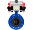Затвор DN.ru GGG40-304-EPDM-2W-F-H Ду50 Ру16, с пневмоприводом DA-105, пневмораспределитель PND1-T10-220VAC NAMUR D050-107087 1