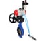 Затвор DN.ru QT450-304-EPDM-2W-Fb-ISO-H Ду100 Ру25, с пневмоприводом DA-083, пневмораспределитель PND1-T08-220VAC, ручной дублер HDM-2, БПВ D050-97351 1