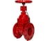 Задвижка чугунная REON RSV62RED (КРАСНАЯ С КОНЦ.ВЫКЛЮЧАТЕЛЯМИ) с обрезиненным клином DN300 (PN16) с индикатором положения 300RSV62RED 3