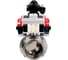 Затвор DN.ru 304-304-EPDM-2W-C-H Ду80 Ру10, с пневмоприводом SA-083, пневмораспределитель, PND1-T08-220VAC NAMUR, БКВ LSB-210 D050-110262 1