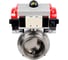 Затвор DN.ru 304-304-EPDM-2W-C-H Ду32 Ру10, с пневмоприводом DA-065, пневмораспределитель, PND1-T08-220VAC NAMUR D050-109928 1