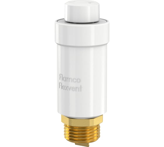 Автоматический поплавковый воздухоотводчик Flamco 27743 Flexvent 1/2 white RG008Q19AGED2F