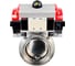 Затвор DN.ru 304-304-EPDM-2W-T-H Ду80 Ру10, с пневмоприводом DA-065, пневмораспределитель, PND1-T10-220VAC NAMUR D050-110575 1