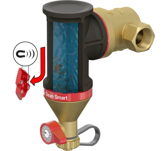Сепаратор шлама Flamco 30021 Clean Smart 3/4 RG008P27BSRFHH