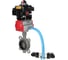 Затвор DN.ru 304-304-EPDM-2W-Fb-H Ду100 Ру16, с пневмоприводом SA-130, пневмораспределитель, PND1-T08-220VAC NAMUR, БКВ LSB-410 D050-111177 1