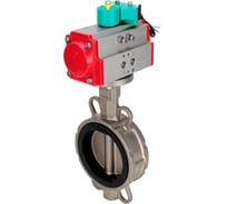 Затвор DN.ru 304-304-EPDM-2W-Fb-H Ду50 Ру16, с пневмоприводом SA-083, МППП-200 D050-107942