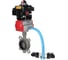 Затвор DN.ru 304-304-NBR-2W-Fb Ду125 Ру16, с пневмоприводом SA-140, пневмораспределитель, PND1-T10-220VAC NAMUR, БКВ LSB-410 D050-121274 1