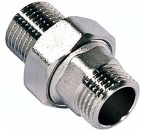 Соединение разъемное (американка) DN.ru НР-НР-304-PTFE 3/8 Ду10 Ру20 с упл. под гайкой, НР/НР BSPT D270-20290