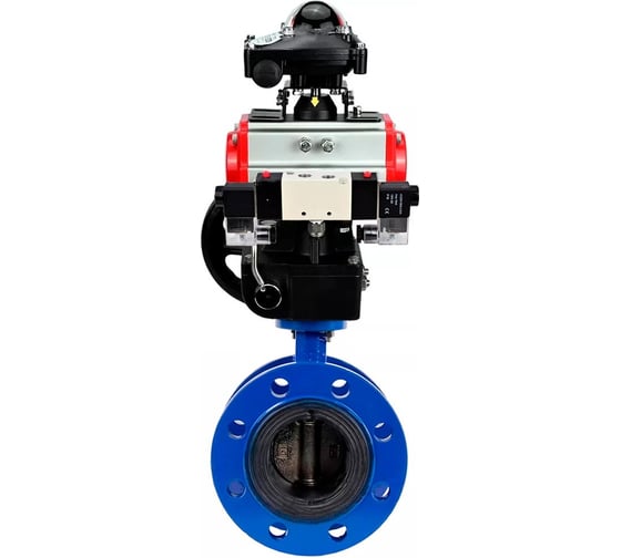 Затвор DN.ru GGG40-304-EPDM-2W-F-H Ду65 Ру16, с пн.прив. DA-105, пн.распр. PND1-T10-220VAC NAMUR, РД HDM-3, БКВ LSB-210 D050-107116