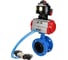 Затвор DN.ru GGG40-GGG40-EPDM-2W-F-H Ду80 Ру16, с пн.прив. DA-105, пн.распр. PND1-T08-220VAC NAMUR, БКВ LSB-510 D050-106816 1