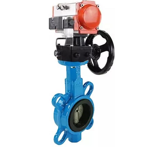 Затвор DN.ru GGG50-316L-EPDM Ду125 Ру16, с пн.прив. DA-083, пн.распр. PND1-T08-220VAC NAMUR, РД HDM-2 D050-105193