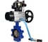 Затвор DN.ru QT450-QT450-NBR-2W-Fb-H Ду125 Ру16 LUG, с пн.прив. DA-105-1, пн.распр. PND1-T10-220VAC NAMUR, БКВ LSB-510, БПВ D050-101552 1