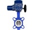 Затвор DN.ru WCB-316L-PTFE Ду100 Ру16, с электроприводом QT-W (M) EX-015 220В D050-94895 1