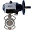 Затвор DN.ru WCB-316L-PTFE Ду100 Ру16, с пн.прив. DA-105-1, пн.распр. PND1-T10-220VAC NAMUR D050-118506 1