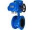 Затвор DN.ru дисковый поворотный GGG40-304-EPDM-2W-F-H Ду80 Ру16 фланцевый электропривод QT-015 380В с моментной муфтой 380В D050-92233 1