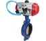 Затвор DN.ru GGG50-GGG40-EPDM Ду125 Ру16, с пн.прив. SA-130, пн.распр. PND1-T10-220VAC NAMUR D050-104921 1