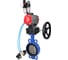 Затвор DN.ru GGG50-GGG40-EPDM Ду125 Ру16, с пн.прив. DA-105, пн.распр. PND1-T08-220VAC NAMUR, РД HDM-2, БПВ D050-104685 1