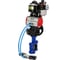 Затвор DN.ru QT450-QT450-EPDM-2W-Fb-H Ду150 Ру16 LUG, с пневмоприводом DA-105, пневмораспределитель PND1-T10-220VAC NAMUR, РД HDM-3, БКВ LSB-510, БПВ D050-101407 1