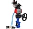 Затвор DN.ru QT450-304-NBR-2W-Fb-H Ду50 Ру16 LUG, с пневмоприводом DA-065, пневмораспределитель PND1-T08-220VAC NAMUR, РД HDM-1, БКВ LSB-210, БПВ D050-102266 1