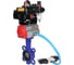 Затвор DN.ru QT450-316-EPDM-2W-Fb-H Ду65 Ру16, с пневмоприводом DA-052, пневмораспределитель PND1-T10-220VAC NAMUR, БКВ LSB-410, БПВ D050-102736 1