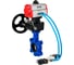 Затвор DN.ru QT450-304-EPDM-2W-Fb-H Ду100 Ру16 LUG, с пн.прив. DA-083, пн.распр. PND1-T08-220VAC NAMUR, РД HDM-2 D050-101985 1